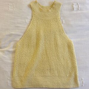 Gentle Fawn Yellow Knit Top